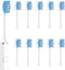 SAREAL Soft Replacement Toothbrush Heads for Gleem Electric Toothbrush, 10 Pack Toothbrush Heads Compatible with Gleem...