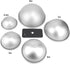 5 Inch Dome Cake Pan, 2 PCS Half Ball cake pan, Hemisphere Cake Mold, Kids DIY 3D Soccer Cake Pan, Aluminum Alloy Cake Molds Nonstick Baking Tools...
