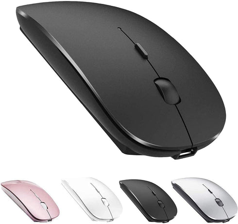 ZERU Bluetooth Mouse,Rechargeable Wireless Mouse for Macbook Pro/Macbook Air,Bluetooth Wireless Mouse for Laptop/PC/Mac/iPad pro/Computer...