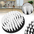 1Pcs 5" White Drill Brush Attachment for Cleaning Carpet Leather and Upholstery Kit...
