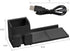 Bostitch Office Konnect Charging Station Desk Organizer Base, USB Phone Stand Compatible with Cell Phones & Tablets, Black...