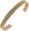 Elegant Design Magnetic Field Copper Bracelets with Ultra Strength Magnets - Unisex - Adjustable...
