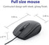 Verbatim Wired USB Computer Mouse - Corded USB Mouse for Laptops and PCs - Right or Left Hand Use, Black 98106,Glossy Black, 1.2" x 2.3" x 3.8"...