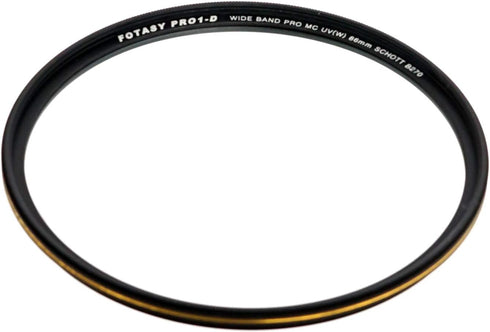 Fotasy 86mm Ultra Slim UV Protection Lens Filter, Nano Coatings MRC Multi Resistant Coating Oil Water Scratch, 16 Layers Multi-Coated 86mm UV Filt...