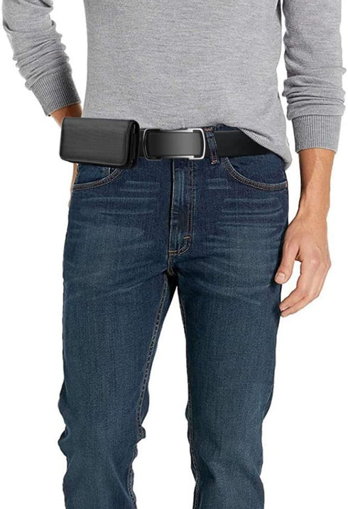 Z-GEN - for Apple iPhone SE (4.0", 2016 Version), iPhone 5, iPhone 5S - Canvas Pouch Horizontal Case w/Belt Clip - Horizontal...