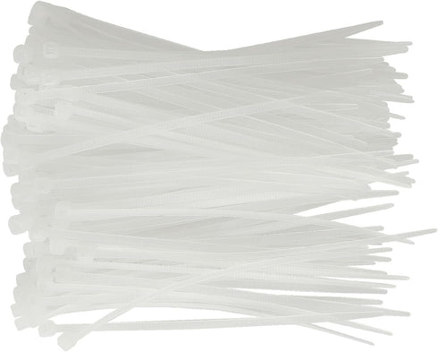 URBEST 100 Pcs Self Locking Wire Cable Zip, Tie Fasten Wrap 4 Inch Nylon Zip Tie (4 INCH, White)...