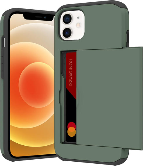 ZIYE for iPhone 12 Mini Case with Card Holder,for iPhone 12 Mini Wallet Case Anti-Scratch Dual Layer Hidden Pocket Case Shockproof Cover Compatibl...