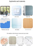 Cute Mouse Wall Decals 2 Mice Eating Cheese Wall Stickers for Child Room Decor 3D Cute Mouse Stickers for Wall Removable Waterproof Peel and Stick...