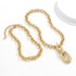 Chunky Gold Necklace Statement Necklaces for Women Layered Charm Necklace Dainty Gold Necklace Stack...