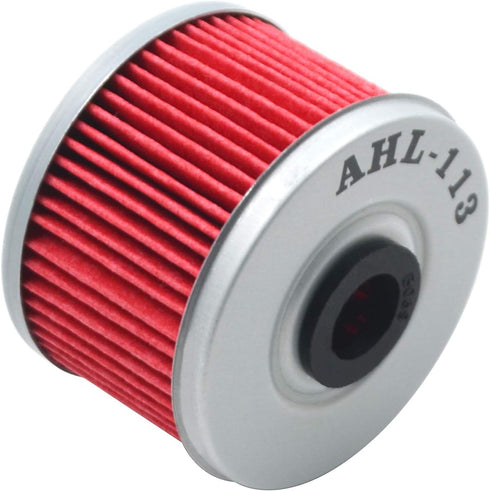 AHL 113 Oil Filter for Honda TRX350FE Rancher 4X4 ES 350 2000-2006 (Pack of 3)...