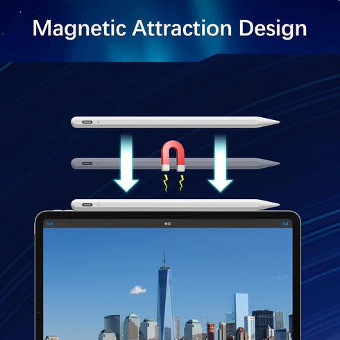 Stylus Pen for iPad 9th&10th Gen,Compatible with (2018-2023) Apple iPad Pro 11/12.9 inch, iPad 10th/9th/8th/7th/6th Gen, iPad Air 5/4/3rd Gen, iPa...