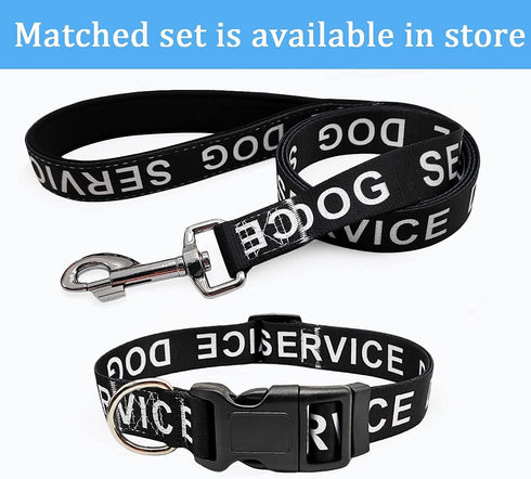 MayPaw 4FT Service Dog Leash, 1" and 1.25" Wide Nylon Dog Leash with Comfortable Neoprene Handle, Great for Medium to Extra-Large Dogs (4ft x 1.25...