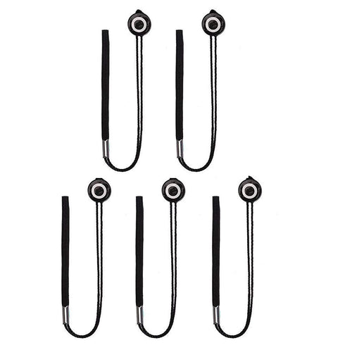 5 Pack Lens Cap Leash Lens Cap Keeper Holder Prevent Lens Cap Lost Compatible with Canon/Nikon/Sony/Panasonic/Fujifilm/Pentax/Sigma DSLR/Slr/Evil ...