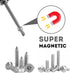 Torx Head Screwdriver Bit Set, 11 PCS Magnetic Torx Bit Set, 3 inch Security Torx Bit Set, S2 Steel Star Screwdriver Kit Tools for Shark Vacuum...
