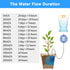 5 x 3.5 L Drip Irrigation Bags with Adjustable Flow Automatic Plant Irrigation System Home Sprinkler Device for Indoor and Outdoor (ZWDSB-1-1-5)...