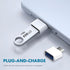 10 Pack USB to USB-C Adapter, USB Type-C Male to USB A Female for USB Micro-B Devices, Flash Drive, Mouse, Keyboard, Game Controller...