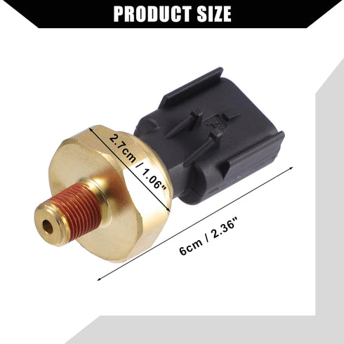 5149062AA / Front/Engine Oil Pressure Sensor for Chrysler Town & Country 2011-2016 / Oil Pressure Sensor Sender Switch/Plastic / 1 Pcs/Black...