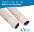 Senville 20 Ft Drain Hose Line for Mini Split Air Conditioner Ductless Heat Pump...