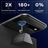 TAURI 2 Pack Screen Protector for Google Pixel 8a + 2 Pack Camera Lens Protector, 9H Hardness Tempered Glass with Installation Frame [Anti Scratch...