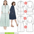 Style Arc Sewing Pattern - Emerson Woven Dress (Sizes 10-22)...