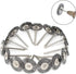Mesee 45Pcs Steel Wire Brushes Wheels Set with 1/8" Shank Polishing Wire Wheel Cup Pen Brush Accessories Kit Fit Rotary Tool for Buffing Cleaning ...