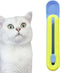 Cat Wet Treats Dispense Spoon?Treat Squeeze Spoon? Feeding & Watering Supplies Wet Cat Food Storage pet Food Spoon(Yellow and Blue)...