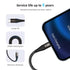100W USB C Cable USB C to USB C Cable Nylon Type C PD Charging Cable and Data Cable Fast Charging Cable for Samsung Galaxy Ultra Note 20, Pixel 4/...