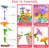 Flower Garden Building Toys, Girl Toys Build a Garden, 144 PCS Flower Pretend Gardening Gift for Kids, Floral Arrangement Playset for Age 3 4 5 6 ...