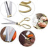 8.5 '' Gold Stainless Steel Sharp Tailor Scissors Professional Household Scissors Craft Scissors Fabric Scissors Heavy Duty Cutting Sewing, Crafts...