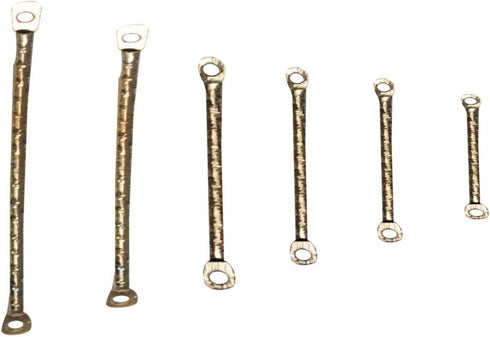 Chenkou Craft Assorted 600pcs Jewelry Making Wave Connect Bar Earring Necklace Connector (KC-Gold, Mix)...
