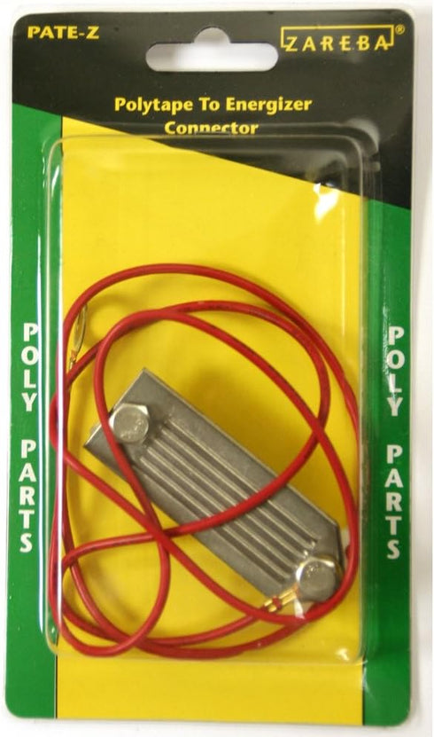 Zareba PATE-Z Polytape to Energizer Connector...