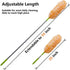 4 Pack Extendable Static Feather Duster,25" to 55" Length, Detachable and Beandable and Washable Head,Cleaning Supplies for Office,Car,Window,Furn...