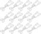 uxcell 40Pcs Brass Sewing Hooks and Eyes Closure, 38mm Covered Invisible Sewing Accessories for Bra Skirt Clothing Repair Trousers DIY Craft, Whit...