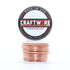 Solid Bare Copper Wire Round, Bright, Dead Soft, 28 Feet, 5OZ 14 Gauge (Choose 10 to 30 ga.)...