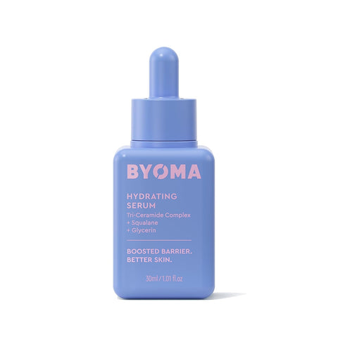 BYOMA Hydrating Serum - Moisturizing Facial Serum with Squalane, Glycerin & Ceramides - Hydrating for Glowing, Dewy Skin - 1.01 fl. oz...