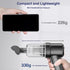 9000PA Handheld Vacuum Cordless, Portable Car Vacuum with LED Light, Mini Car Vacuum Cleaner, Black Hand Vacuum with Low Noise for Car, Home, Offi...