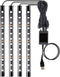 Led Interior Car Lights, Controller Led Lights for Cars, Multicolor Music Underglow Lighting Kits with Wireless Control and Sound Active Function,...