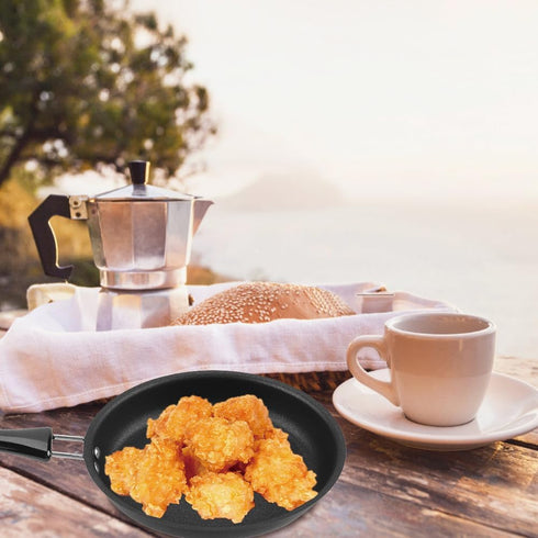 Mini Frying Pan, Single Egg Frying Pan Nonstick Serve Eggs Round Omelet Skillet Anti Heat Rubber Handle Small Tiny Pans Home Kitchen Cookware Uten...