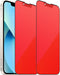 2 Pack Matte Anti-Blue Privacy Tempered Glass for iPhone 13 Pro/iPhone 13 / iPhone 14 Anti-glare Anti-Spy Screen Protector Anti-Peeping Film Color...