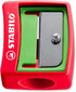 STABILO Multi-talented Pencil woody 3-in-1 - Box of 5 - Red, Dark Green, White, Silver & Gold + Sharpener...