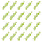 Sscon 20Pcs Plastic Garbage Bag Clips Trash Bag Clips Garbage Bin Clamps Green...