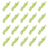 Sscon 20Pcs Plastic Garbage Bag Clips Trash Bag Clips Garbage Bin Clamps Green...