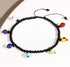 Jewever 7 Chakra Anklet Bracelet for Women Healing Bracelet with Real Stones Beach Foot Yoga Meditation Balance Healing Jewelry Anxiety Relief Adj...
