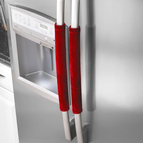 OUGAR8 Refrigerator Door Handle Covers,Keep Your Kitchen Appliance Clean from Smudges,Fingertips, Drips&Food Stains,Perfect for Dishwashers(12" L3...