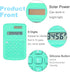Basic Calculator Dual Power 8 Digit Silicone Button Desktop Calculator (4 Colors, Set of 8)...