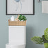 Round Paper Rope Storage Basket with Handle, Beige, 14.5in x 6.6in x 3.74in...