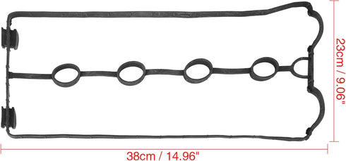 X AUTOHAUX Rubber Valve Cover Gasket Sealant Set for Chevy Aveo 1.6L Engine 2004-2008...