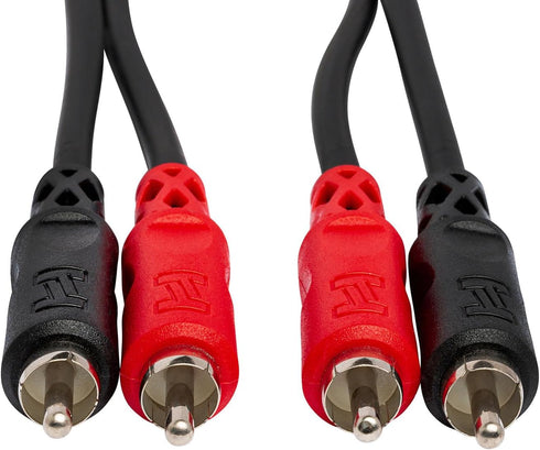 Hosa CRA-204 Stereo Interconnect, Dual RCA to Same, 13 Feet...