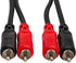 Hosa CRA-204 Stereo Interconnect, Dual RCA to Same, 13 Feet...