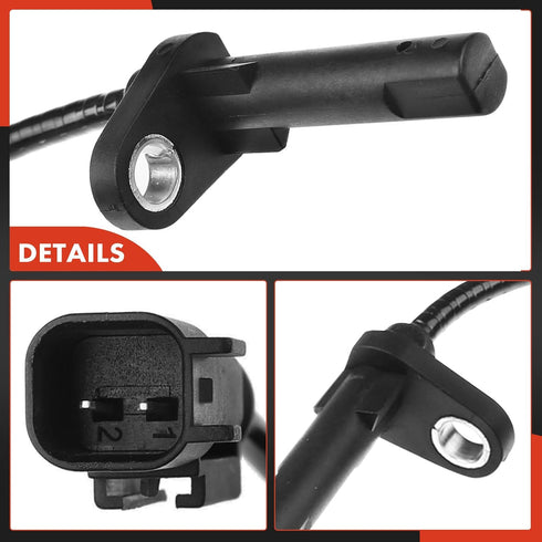 A-Premium ABS Wheel Speed Sensor Compatible with Ford Models - Transit-150 2017-2020/2015, Transit-250 2018-2020/2015, Transit-350 2015-2020- Rear...